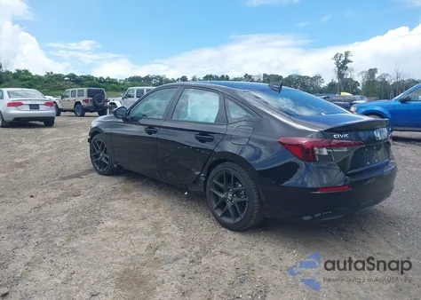 2025 Honda Civic Sport z USA, uszkodzony, nr VIN 2HGFE2F59SH546855